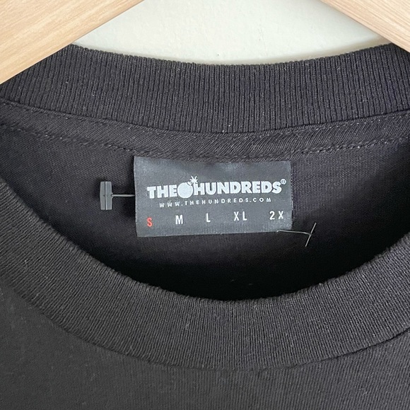 NEW The Hundreds VOTE Graphic Font Black T Shirt Men’s size Small - Picture 6 of 6